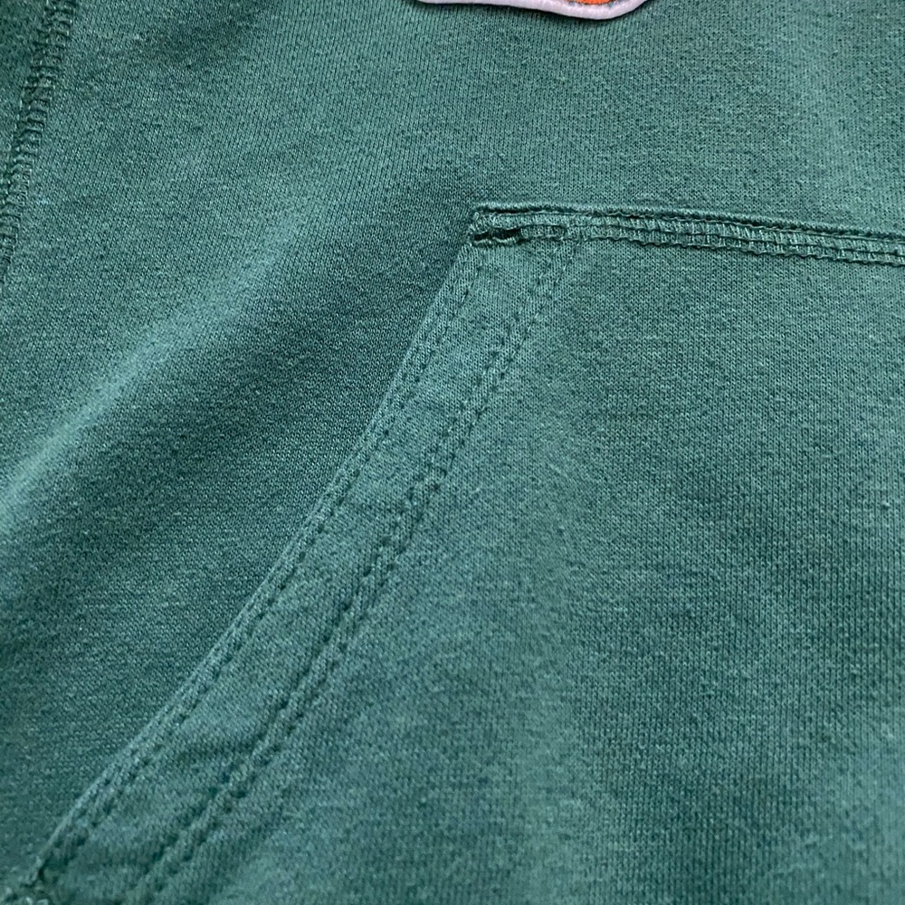 Nike Green and Orange Hoodie - Picture 7 of 11